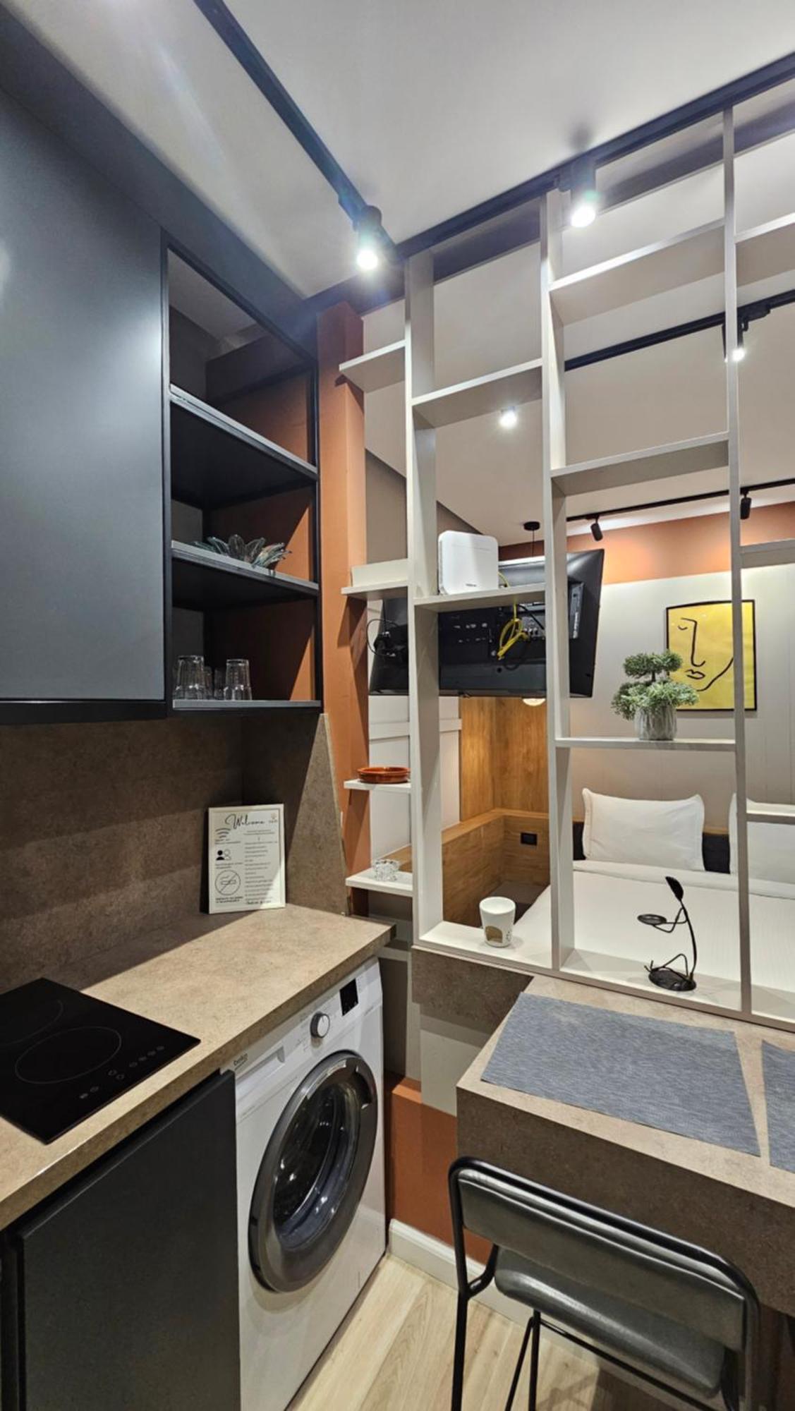 Tam Serviced Studio Apartments Next To Blloku 地拉那 外观 照片