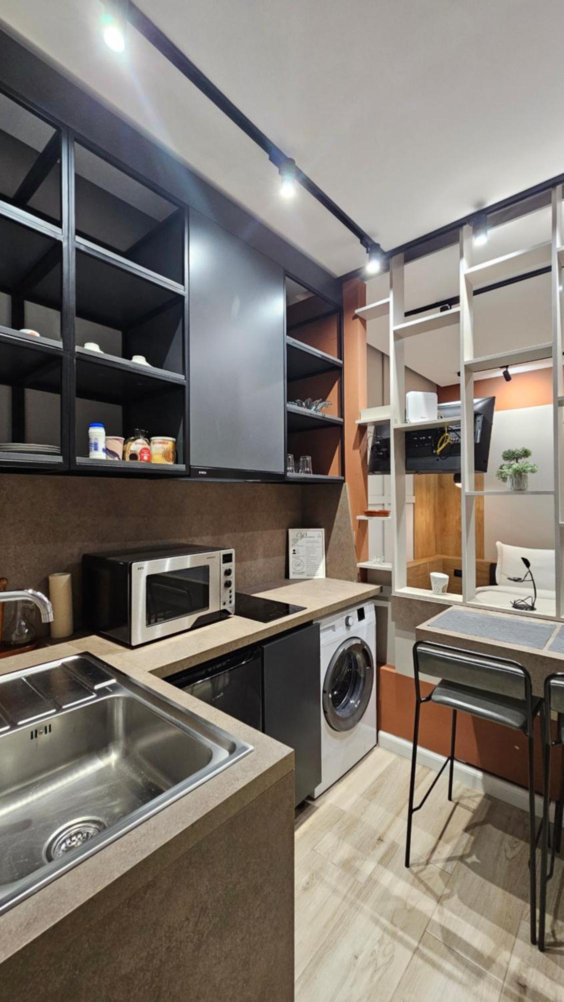 Tam Serviced Studio Apartments Next To Blloku 地拉那 外观 照片